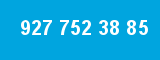 927 752 38 85 927 752 38 85